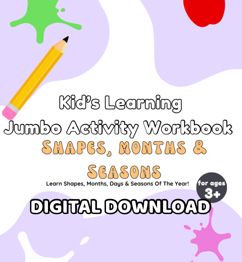 Shapes, Seasons & Months Digital Download