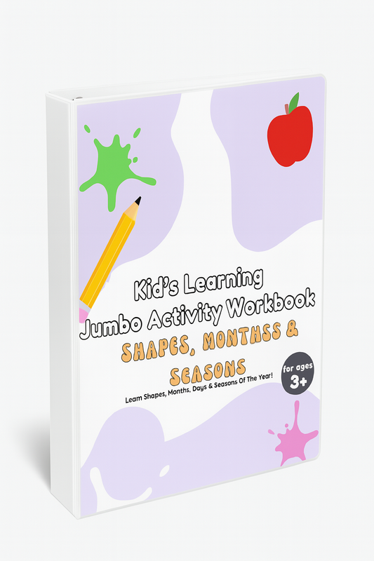 Shapes, Seasons & Months Activity Workbook