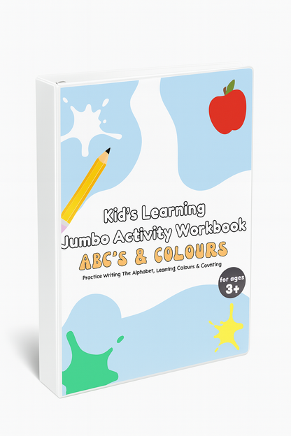 ABC's & Colours Activity Workbook