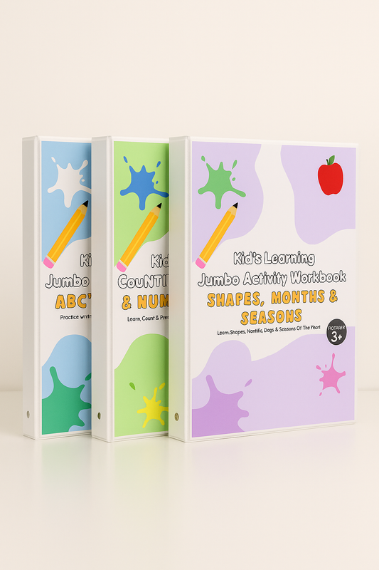 Jumbo Activity Workbook Bundle