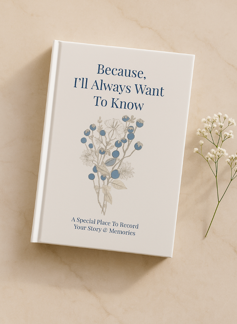 Because, I'll Always Want To Know Keepsake Journal