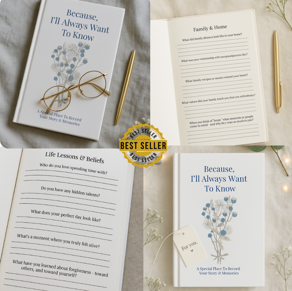 Because, I'll Always Want To Know Keepsake Journal