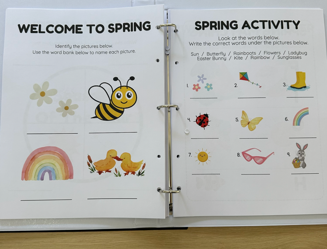 Shapes, Seasons & Months Activity Workbook