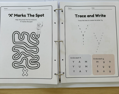 ABC's & Colours Activity Workbook