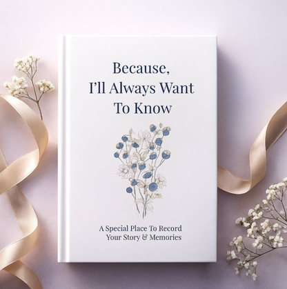Because, I'll Always Want To Know Keepsake Journal